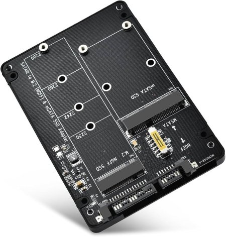 كرت محول مدمج SATA to M.2 - mSATA SSD