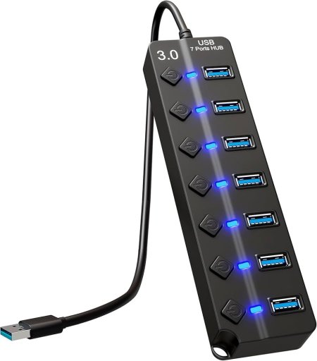  USB HUB 7 Ports